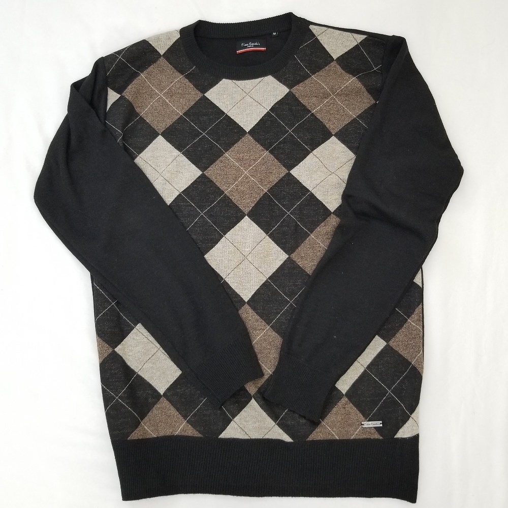 Men's Argyle Sweater crewneck